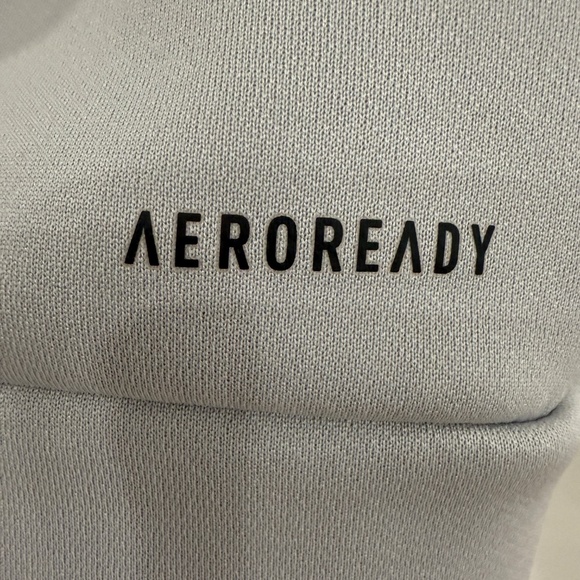 Adidas LA Kings Hockey NHL Grey Zipper Hoodie Sweatshirt Pockets Mens Small - Picture 3 of 5